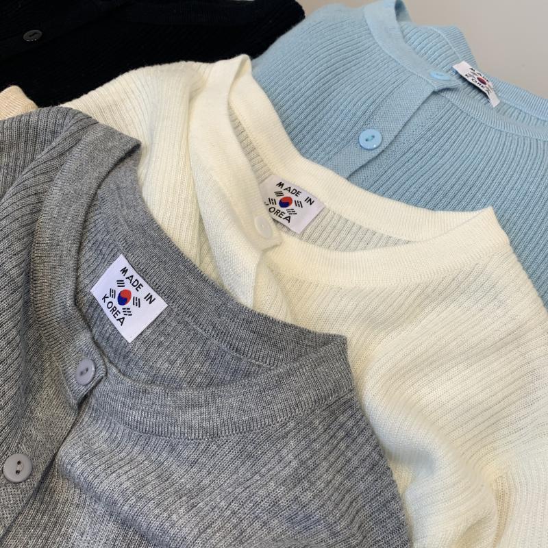Korean Order! 2026 Spring New Style Fine Wool Lazy Versatile Skin-Friendly Knitted Cardigan for Women Korean Order! 2026 Spring New Style Fine Wool Lazy Versatile Skin-Friendly Knitted Cardigan for Women