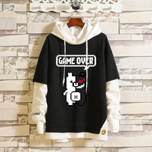 动漫周边衣服 和泉纱雾弹丸论破轮舞假两件卫衣连帽衣服周边