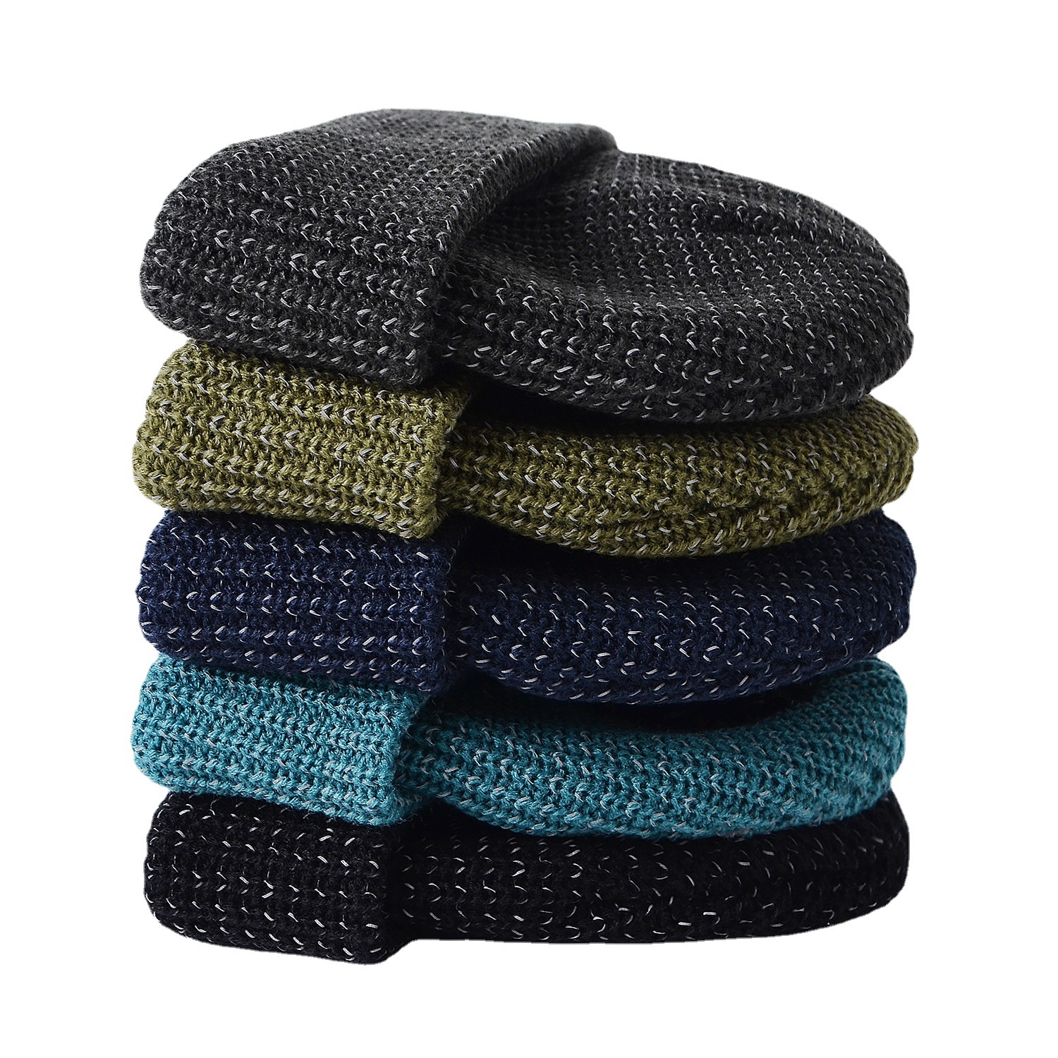 Pălărie unisex de mătase reflectorizantă de noapte, pălărie reflectorizantă pentru sporturi în aer liber, pălărie de alergare, pălărie de avertizare cu personalitate, șapcă de pepene galben_voghion.com