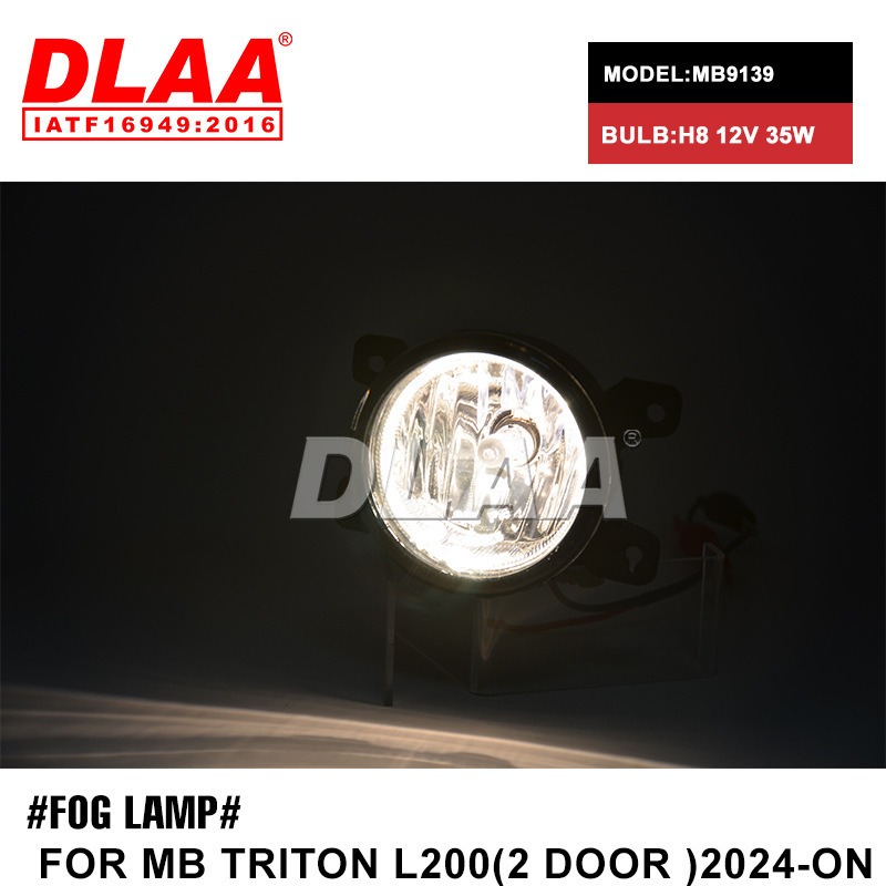 Aplicable a Mitsubishi 2024 nuevo conjunto de lámpara de niebla delantera L200 Triton pickup luz de conducción diurna luz de barra delantera
