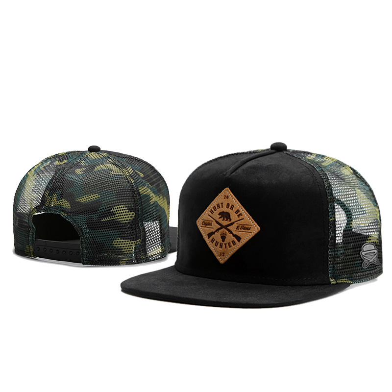 Sombrero de ala plana de comercio exterior, gorro de ajuste, gorro de coche, gorro de moda estadounidense, lote de entrega de una pieza de sol