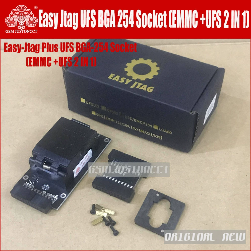 Оригинальная розетка EasyJTAG Plus Box BGA254 EMMC BGA UFS254 в наличии