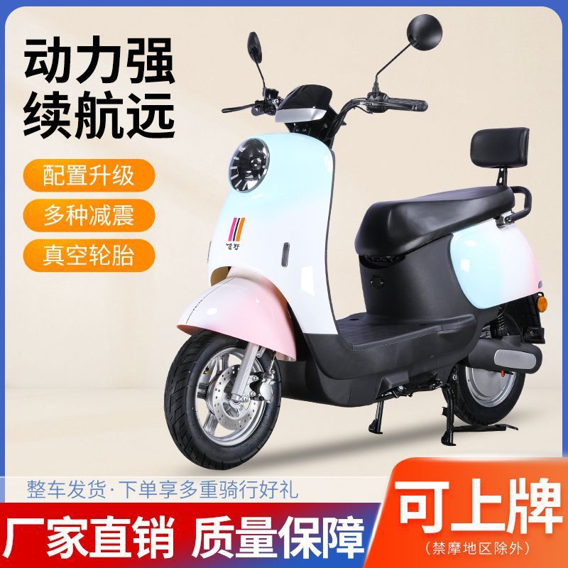 파우더 블루 핫 모델-48V 4 배터리-20Ah 납축 배터리