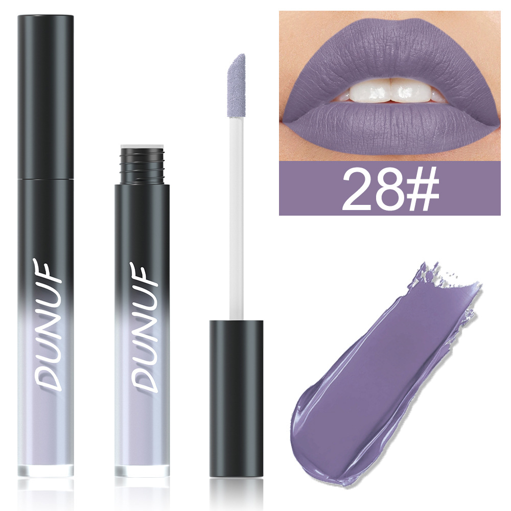 Check it out! Link Disclaimer - Exclusive for Foreign trade :DUNUF 32-color Multi-purpose matte long-lasting Lip gloss undefined