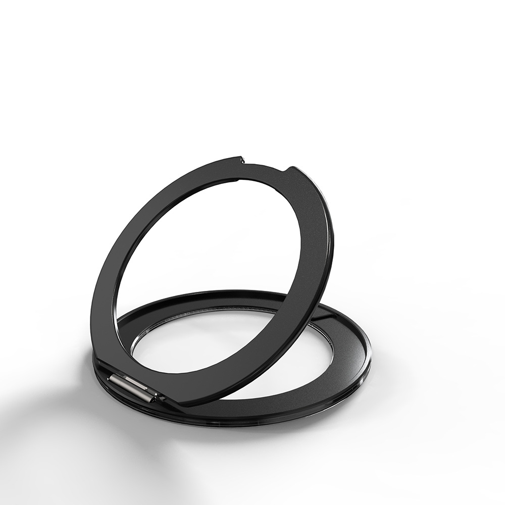 360 Degree Rotating Adhesive Magnetic Phone Holder Ring Desktop Stand Alloy Material Ultra-Thin 1st Generation_voghion.com