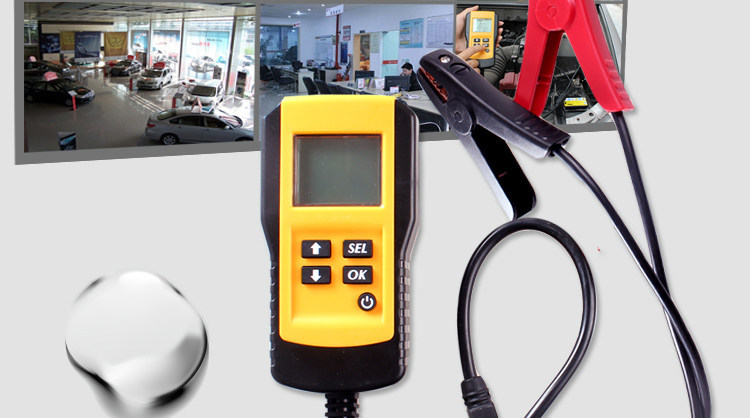 12V English battery tester, car battery health and lifespan internal resistance detection instrument AE300 factory