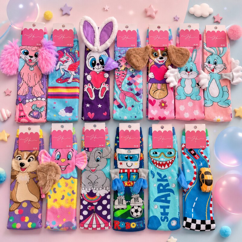 Cross-Border Hot-Selling Popular Cartoon Socks Trendy Colorful Amazon Internet Celebrity Socks Trendy Socks Fashion Socks
