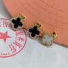 Classic double-sided sophisticated universal fashionable pendant, four-leaf clover, internet celebrity, simple and elegant design