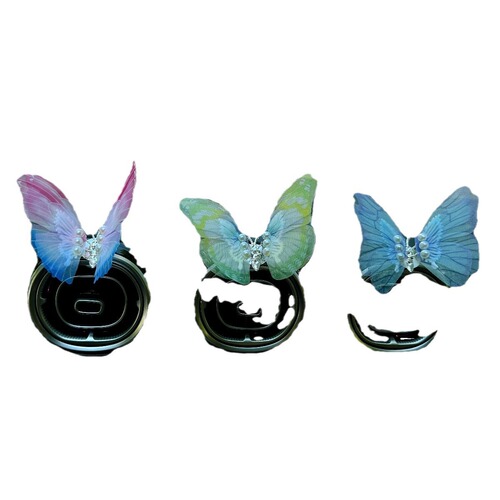 New Creative Moving Butterfly Car Center Console Vent Car Decor Ornament Healing Series Car Interior Item