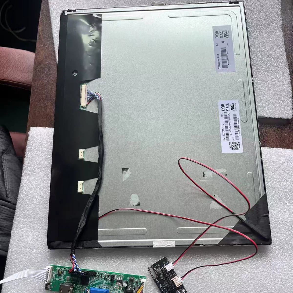 BOE 15-дюймовый 4:3 экран с яркостью 1000 нит DV150XOM-N10, модифицированный для высокой яркости