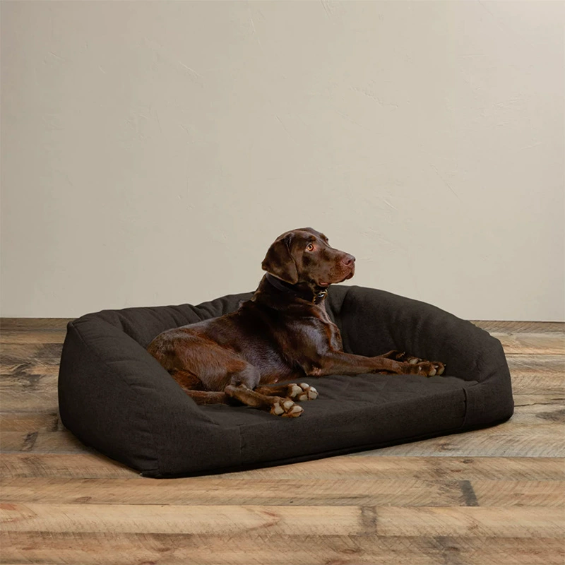 Лежанка для собак из пены с эффектом памяти, диван для собак из пены с эффектом памяти