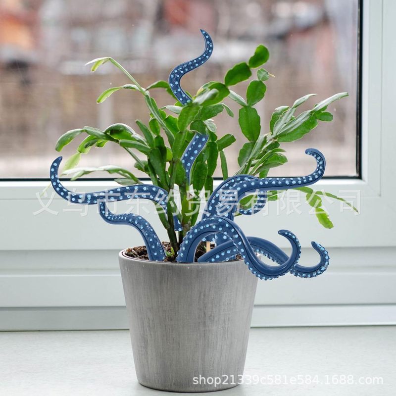 Cross-Border New Product Set of 7 Sea Monster Tentacles Sea Monster Tentacles 7-Piece Set Resin Decoration