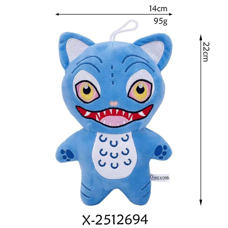 跨境新品kpop demon hunters tiger猎魔女团游戏老虎毛绒玩偶公仔|undefined