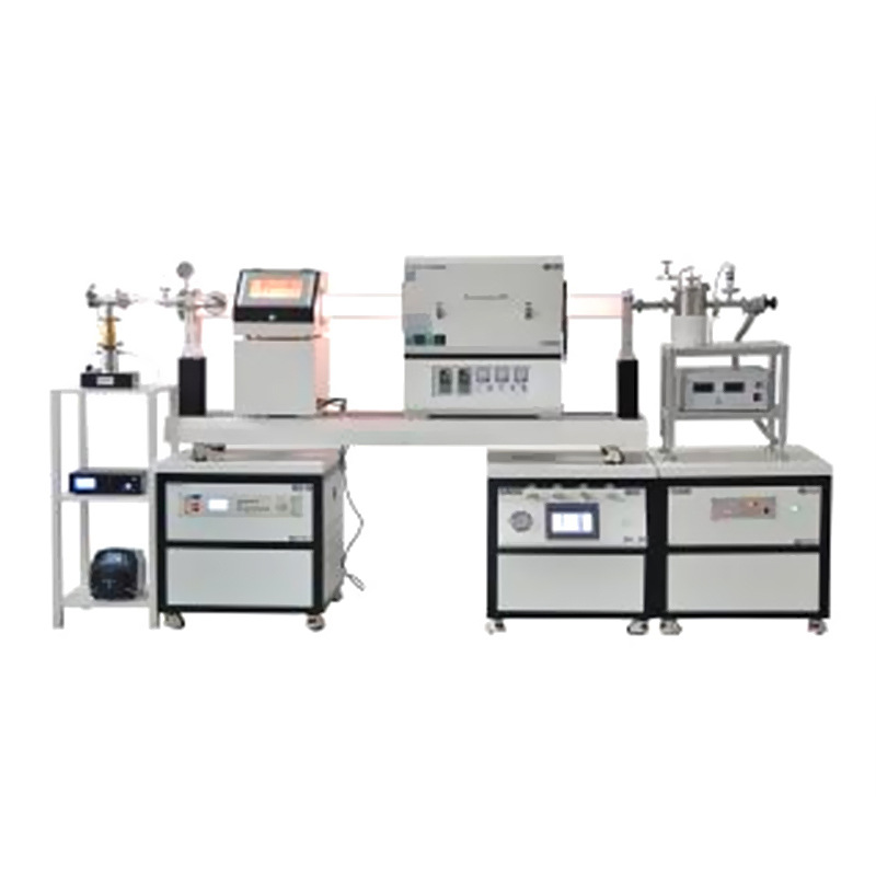 厂家供应1200度双温区喷雾热解加PECVD系统声波喷雾热解炉