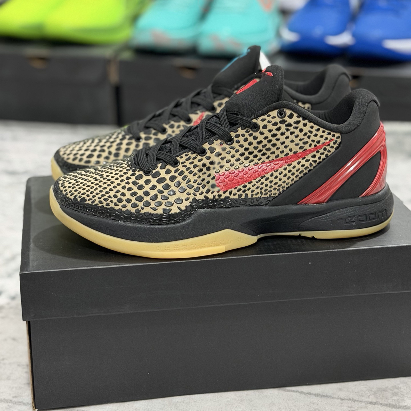 Zapatillas de Baloncesto Kobe 6 de Caucho, Transpirables, Antideslizantes y con Amortiguación para Deporte