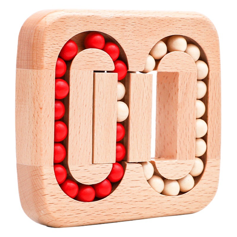 Los niños de madera plana bola Kong Ming bloqueo Luban creativo desbloqueo laberinto adultos descompresión educativos educación temprana Juguetes