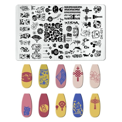 Dırnaq bəzəkləri – Cross-Border Printing Templates for Nail - dk-021