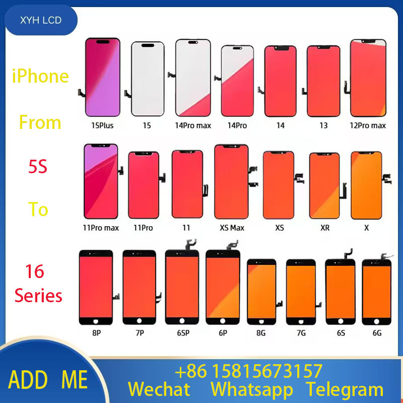 For iPhone 8P/6S/7 screen assembly Apple 8 LCD 5S/7G/6 plus mobile phone internal and external screen