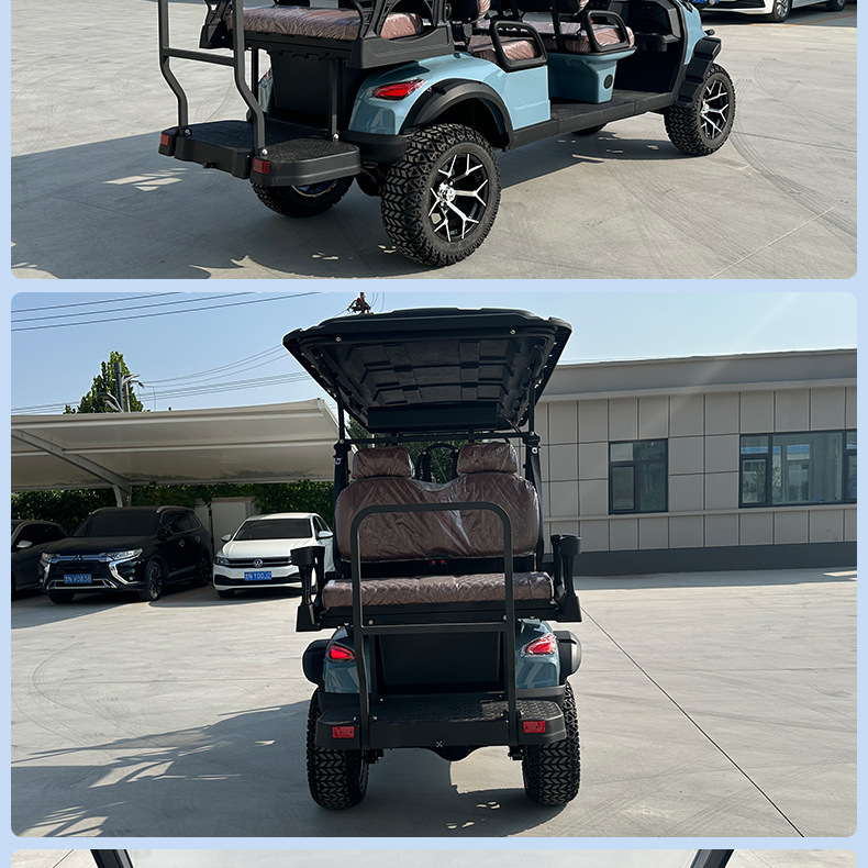 Electric Golf Cart Scenic Spot B&B Shuttle Car Real Estate Viewing Car Travel Winery Park Electric Sightseeing Car