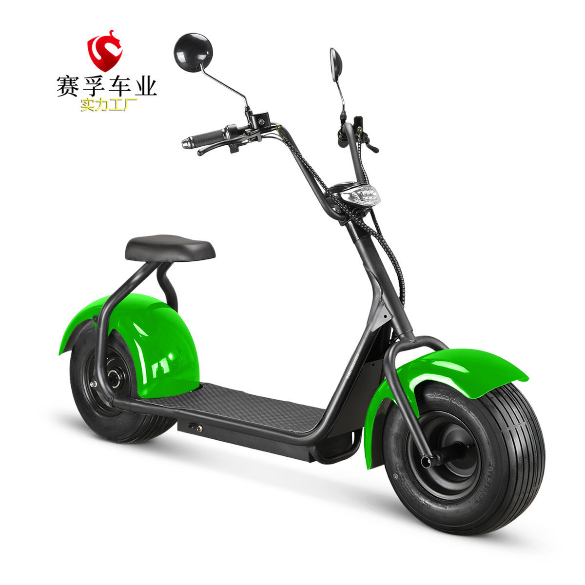 Puhale New Harley Electric Motorcycle Women's Adult Scooter Lithium Battery Battery Car Double Person