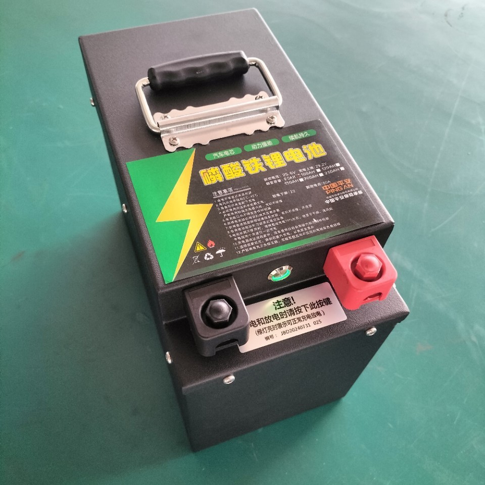 电动车电动叉车洗地机锂电池24V90AH大容量锂电池