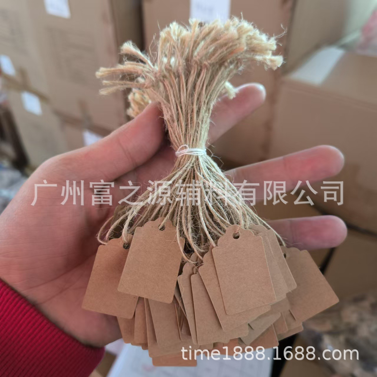Etiqueta de Precio para Joyería de 3.5cm, Etiqueta Colgante para Joyería, Etiqueta de Papel con Número y Cordón, Etiqueta en Blanco para Escribir a Mano