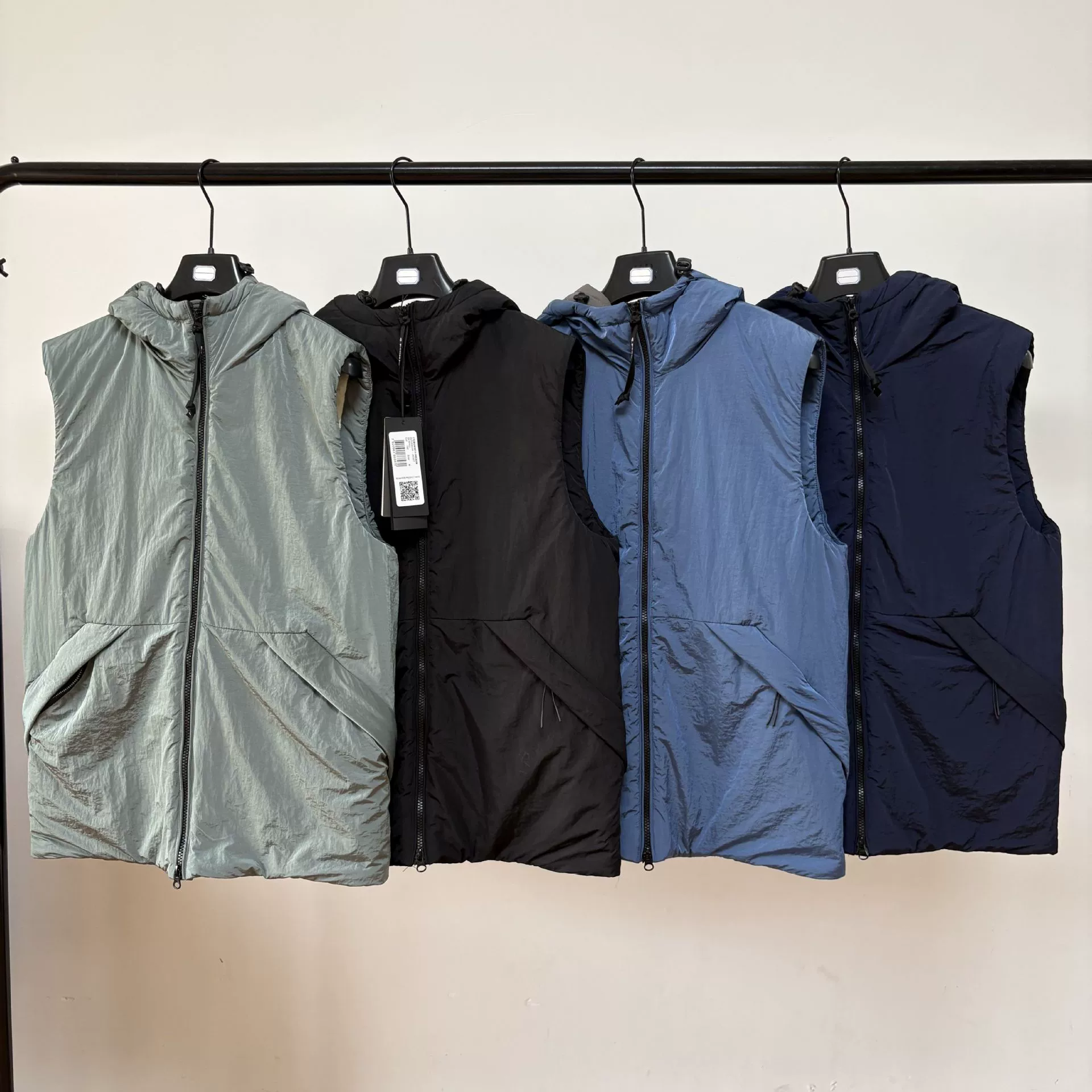 Новые мужские и женские осенне-зимние теплые повседневные толстовки с капюшоном, утолщенные хлопковые жилеты для путешествий, уличные металлические нейлоновые хлопковые куртки, модные