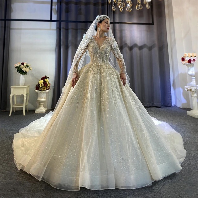 in stock Main Wedding Dress Female 2024 New Bride Pregnant Women Cover Pregnant Belly plus size Long Sleeve Fantasy Mori Light G32