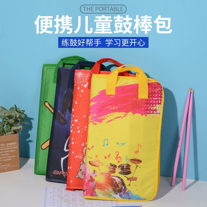 Bag, cartoon backpack, drums, increased thickness