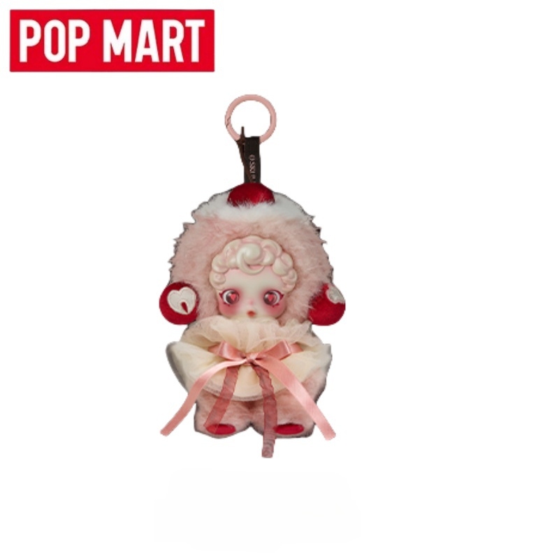 POPMART泡泡玛特SKULLPANDA不眠剧场搪胶毛绒挂件SP光织园盲盒|undefined