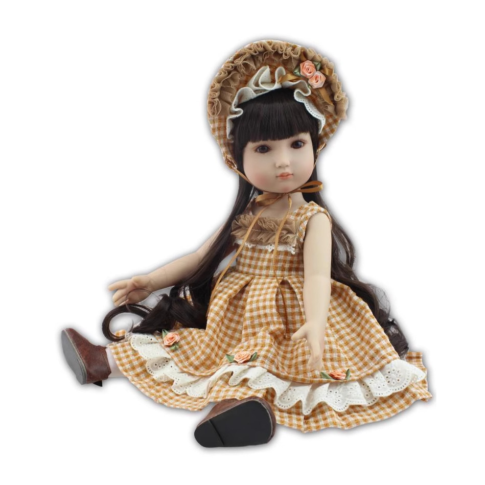 Juguete para niños muñeca de estilo clásico regalo muñeca de juguete decoración del hogar muñeca de simulación