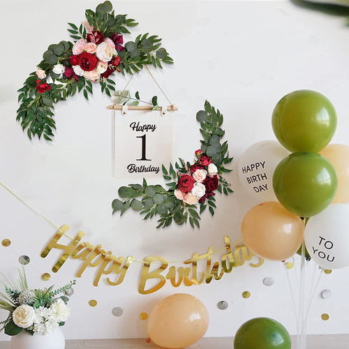 Amazon Wedding Arch Flower Welcome Flowers Wedding Arch Banquet Style Floral Decor Artificial Flower Supply