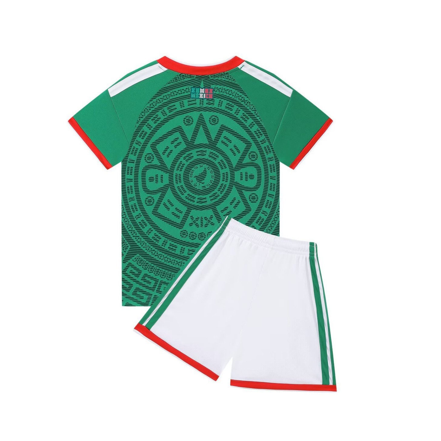 Camiseta de la Copa del Mundo 2026 Camiseta de fútbol nacional mexicana Camiseta de fútbol infantil Camiseta de equipo adulto 14 yardas - 3XL