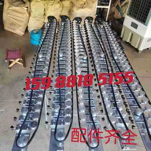 UV Painting Rotating Spray Rotating Table Fixture Chain Rotating Belt Rotating 3 Points 4 Points Rotating Table Factory Direct Sales