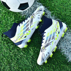 Cross-border high-top football shoes for men, wholesale FG long nails TF, shattered nails, Mbappé football men's training shoes