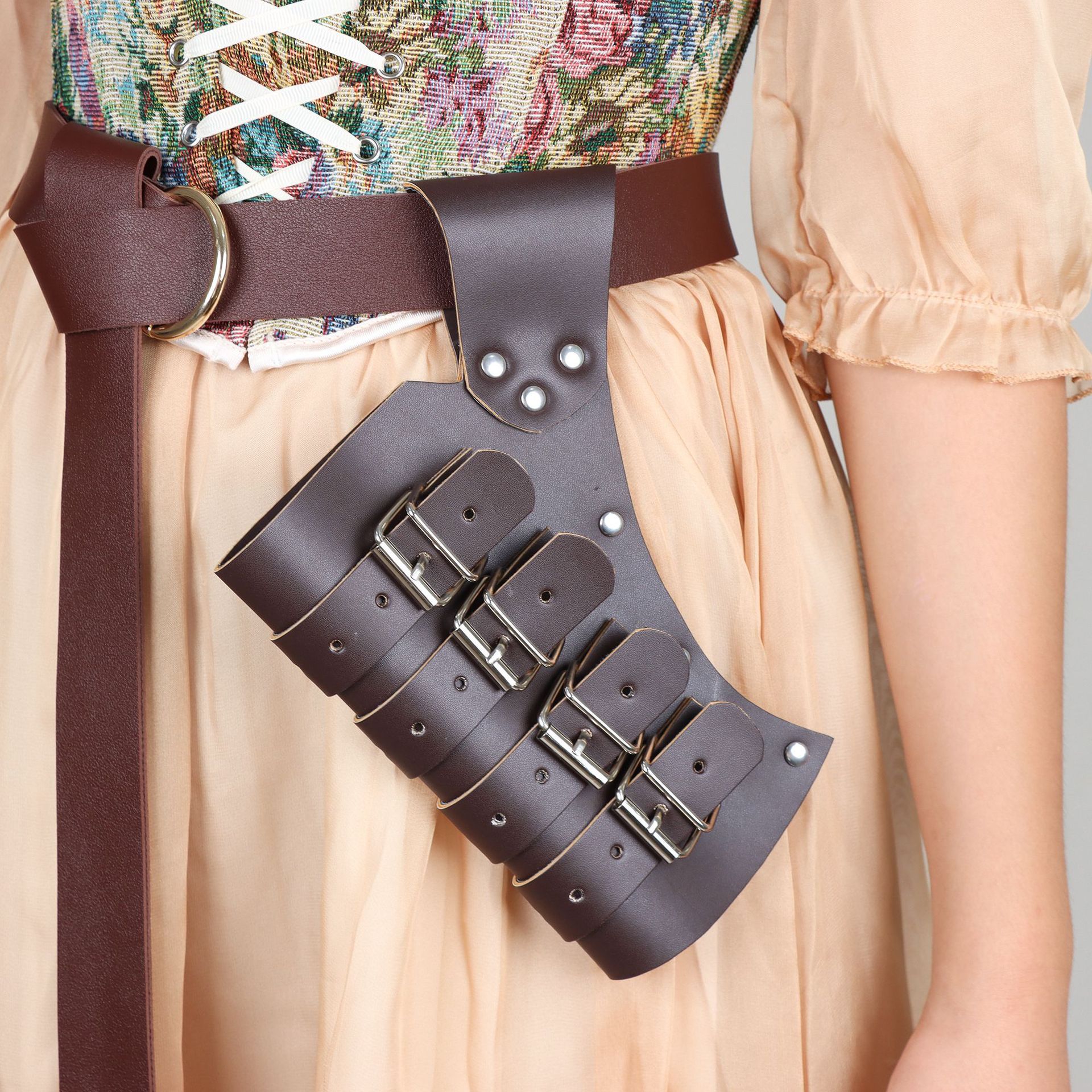 브라운 슈트(칼집+벨트)