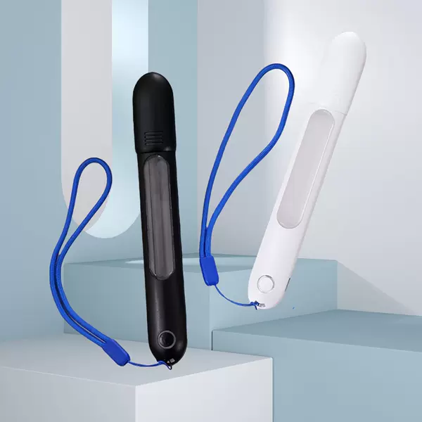 Black white protective thermometer