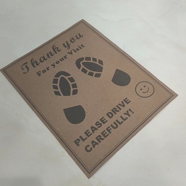 Leather disposable waterproof doormat non-woven cloth