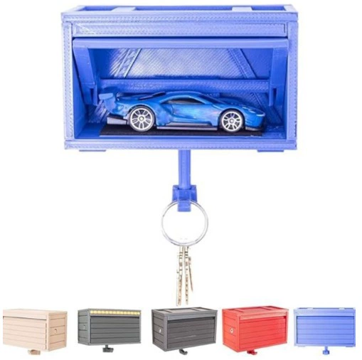 Держатель для ключей от гаража с открывающейся дверцей в наличии