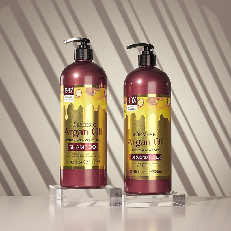 KORMESIC オールイングリッシュ シャンプー＆コンディショナー エッセンシャルオイルセット アルガンオイルシャンプー 越境貿易メーカー卸売|undefined
