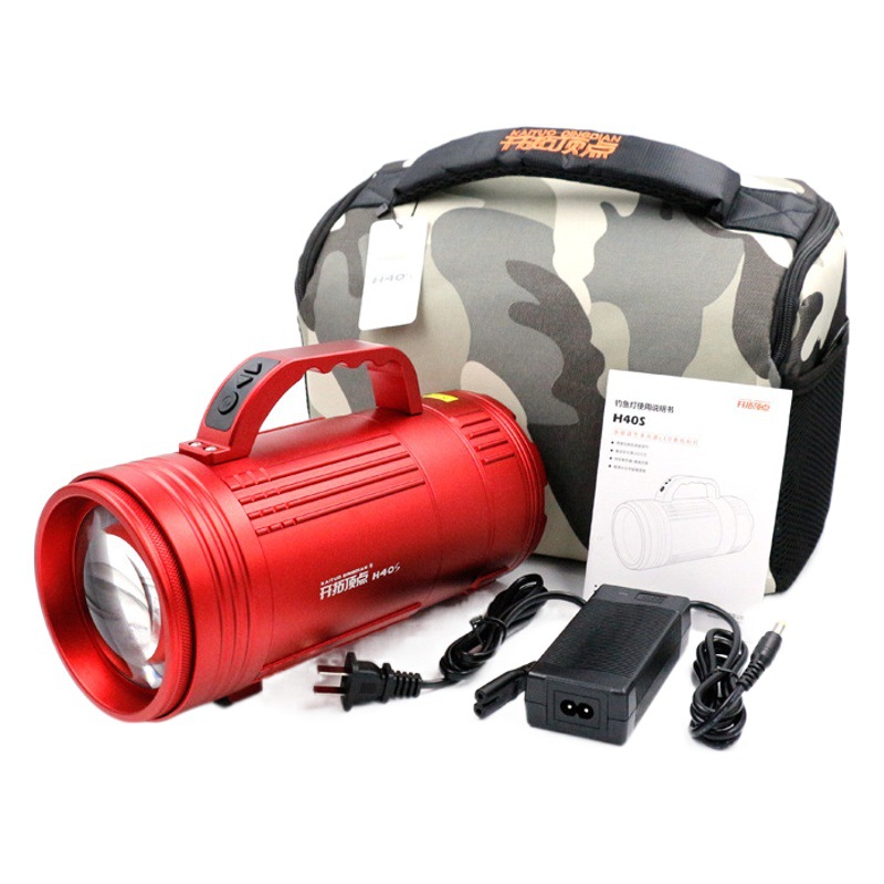 Tuo Kai Ding Zhi H40S Night Fishing Light, Fishing Lamp, Black Pit Three-Light Upgrade, Bait Light, Auxiliary Light, Portable