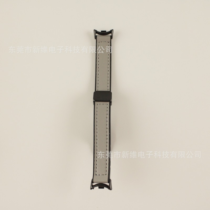 适用小米手环9表带纳帕纹硅胶贴皮小米8替换表带小米10代14MM|undefined