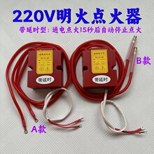 220V明火型脉冲点火控制器商用植物油柴油醇油灶炒炉