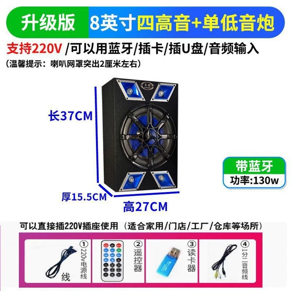 8 -inch upgrade version 220V Bluetooth (home/factory)