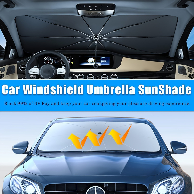 Summer Car Sunshade Pull-Tab Convenient Car-Mounted Front Sunshade Sun Protection and Heat Insulation Car Sunshade Curtain Wholesale