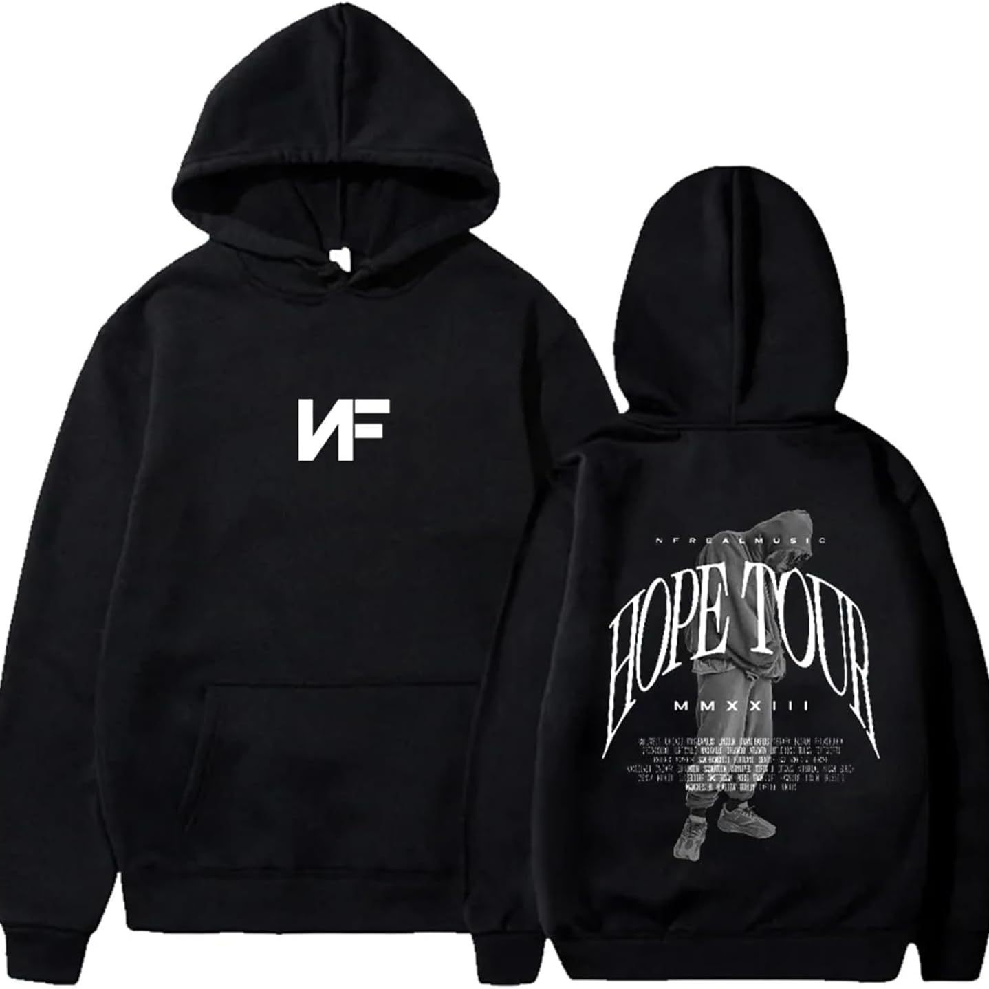 Hoodie Rapper NF Hope Tour Hoodie Long Sleeve Pullov