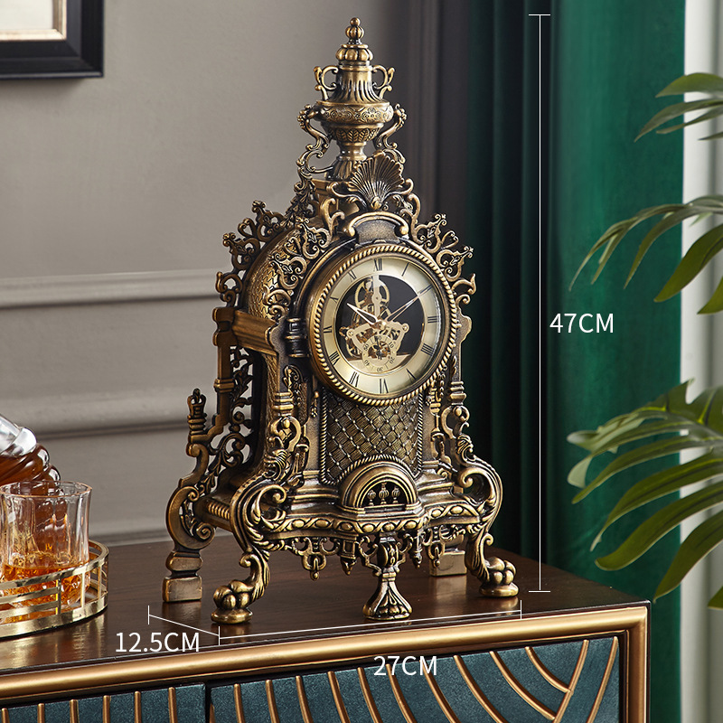 Paramount CL1805TS fábrica directa creativa europea y americana retro reloj semi-mecánico reloj movimiento perspectiva