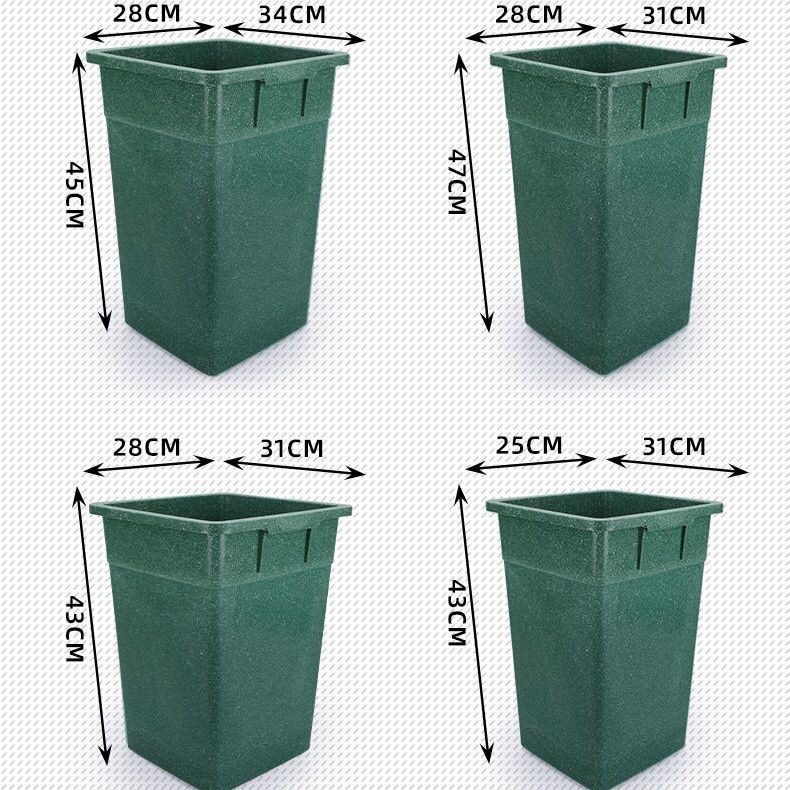 Outdoor Trash Can Inner Container, Fruit Peel Bin Inner Barrel, Square and Trapezoidal Aluminum-Plastic Inner Barrel, Outdoor Round Barrel, Barrel Without Lid Outdoor Trash Can Inner Container, Fruit Peel Bin Inner Barrel, Square and Trapezoidal Aluminum-Plastic Inner Barrel, Outdoor Round Barrel, Barrel Without Lid