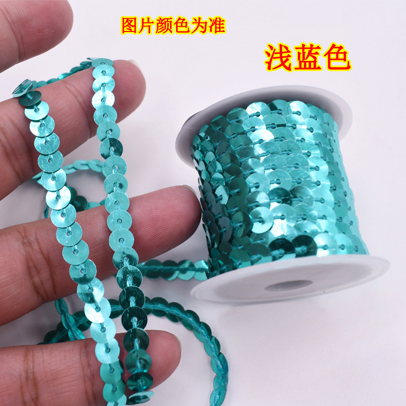 1 cuentas de escenario de encaje de metros de longitud de suministros de eje multicolor de sequinilla 4 nuevos accesorios hechos a mano