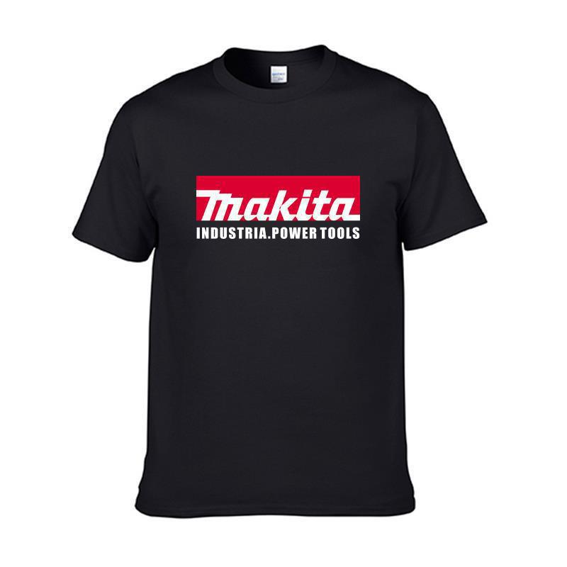 European and American New Style Makita Industria.Power Tools Men's Short-Sleeved T-Shirt Short-Sleeved European and American New Style Makita Industria.Power Tools Men's Short-Sleeved T-Shirt Short-Sleeved